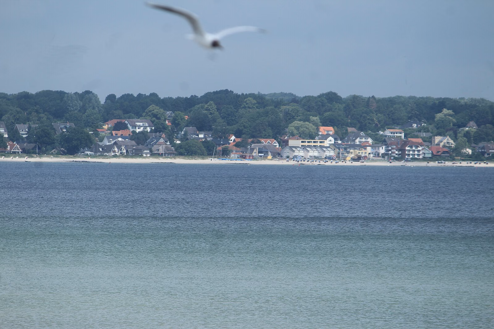 Blick über die Lübecker Bucht in Richtung Haffkrug